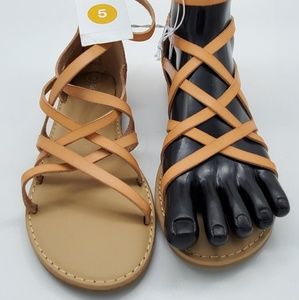 Cat & Jack Gladiator Sandal Girls Size 5